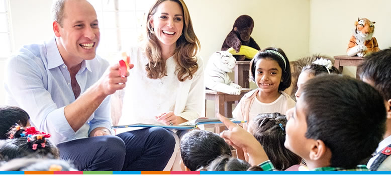 La visita Real a Aldeas Infantiles SOS Pakistán