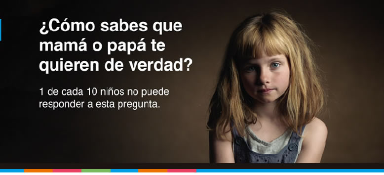 Le preguntamos a los niños y niñas:  ¿Cómo sabes que tus papás te quieren de verdad?