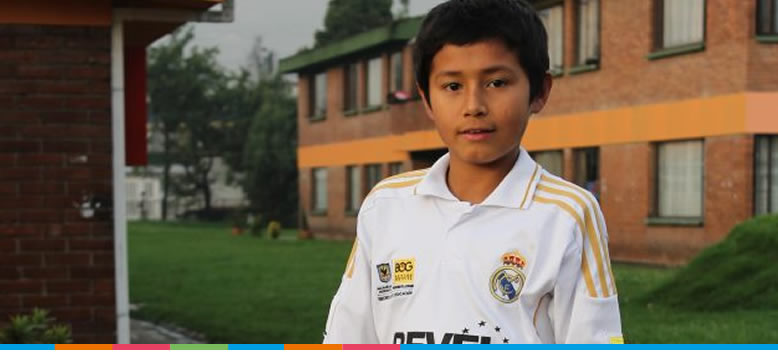 Niño de Aldeas Infantiles viajó a entrenar con el Real Madrid.