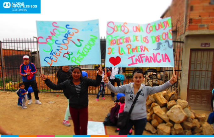 Las familias de Soacha heroínas