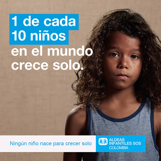 1 de cada 10 niños en el mundo crecen solos