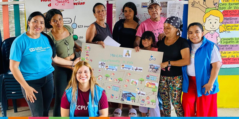 Equipos comunitarios de protección infantil en La Guajira