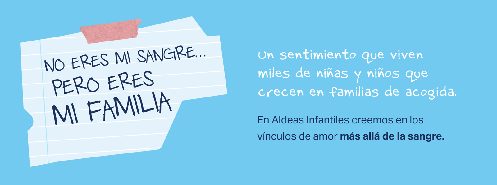 Las familias no siempre son de sangre: ¿Qué es el acogimiento familiar?