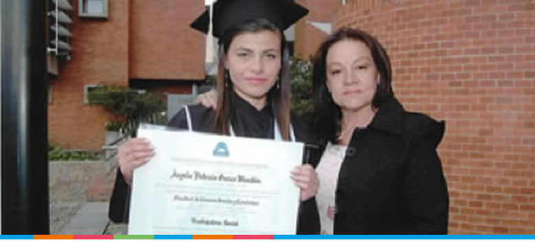 Experiencia de vida de la joven Angela Patricia Orozco Blandón
