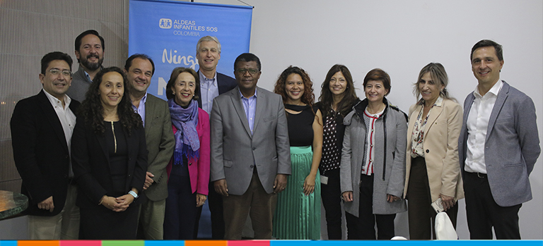 Una visita que impulsa sueños: Dereje Wordofa, presidente de Aldeas Infantiles SOS internacional en Colombia. 