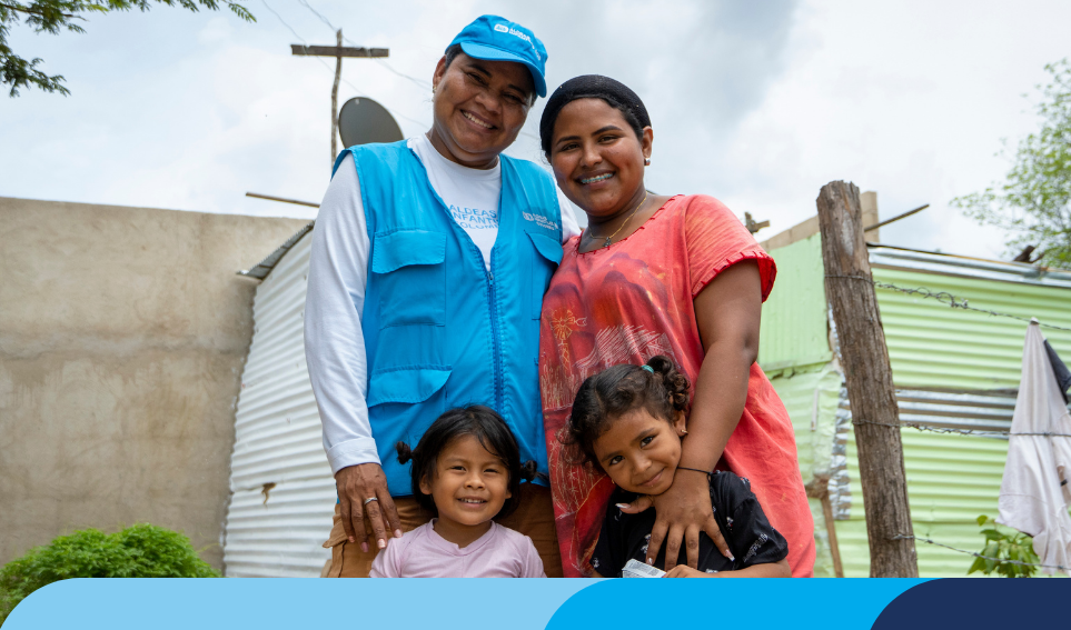 Donar online para apoyar a niñas y niños en Colombia 