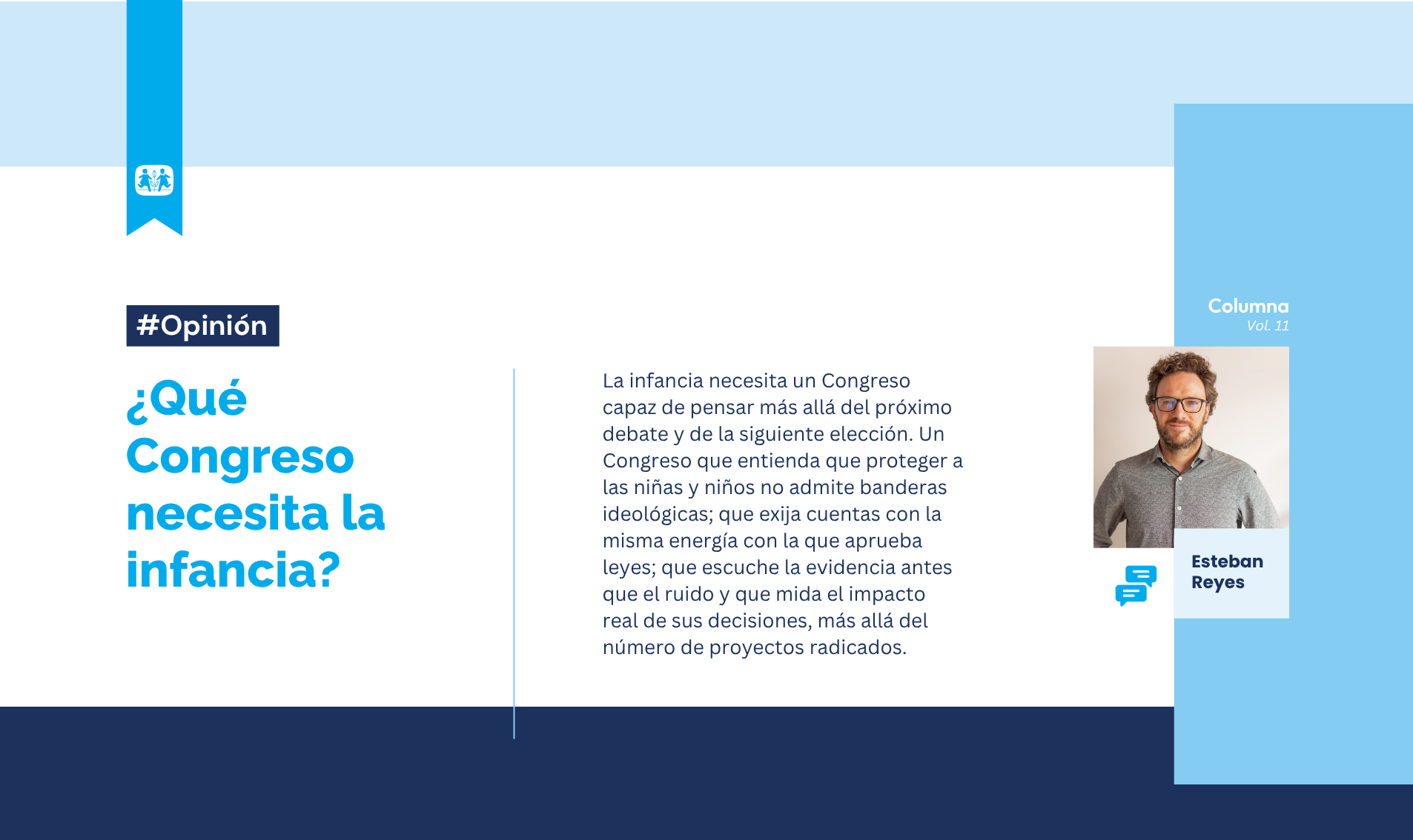 ¿Qué Congreso necesita la infancia?