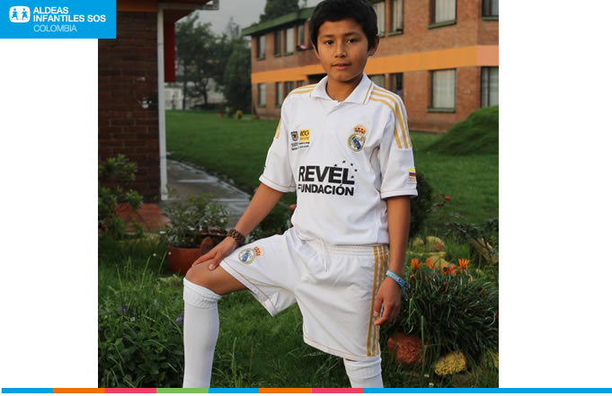 Niño de Aldeas Infantiles viajó a entrenar con el Real Madrid.