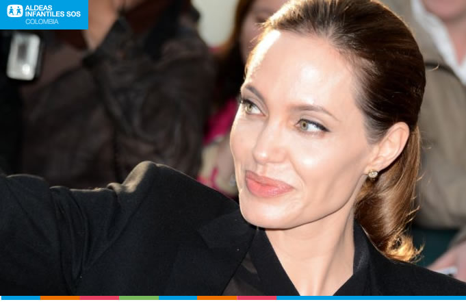 Angelina Jolie y Christian Louboutin apoyan a Aldeas Infantiles SOS