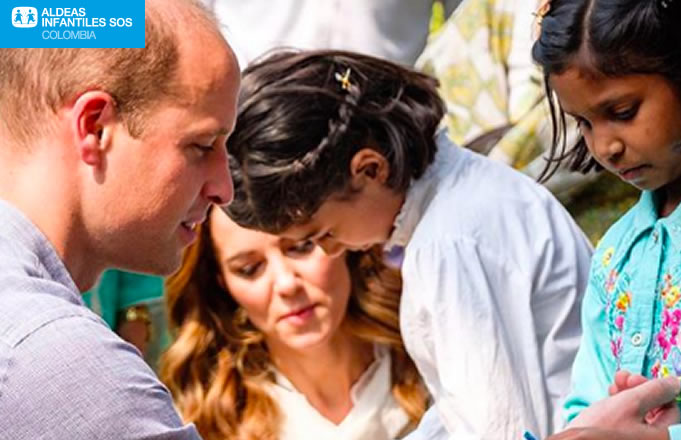 La visita Real a Aldeas Infantiles SOS Pakistán