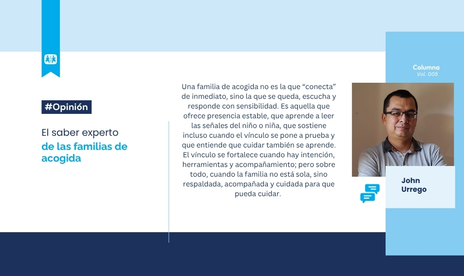 El saber experto de las familias de acogida